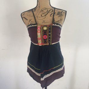 French Connection Colorful Boho Top